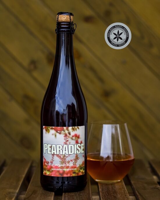 PEARADISE 2023, paradise apple and pear cider
