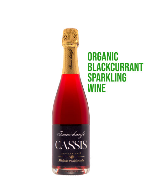 Jaanihanso Cassis Methode Traditionnelle, sparkling blackcurrant wine, 0,75 L